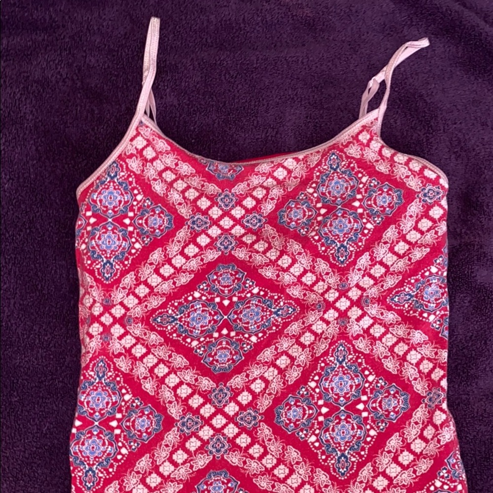 Patterned tank top